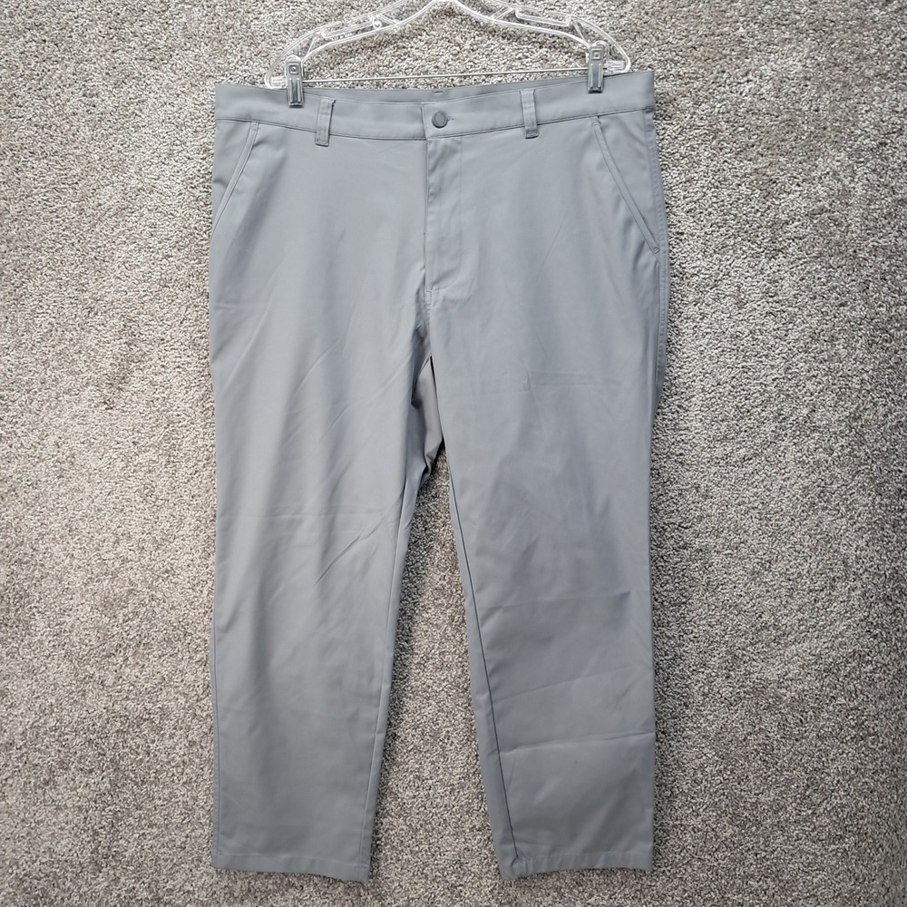 32 Degrees Cool Mens Gray Stretch Performance Pants W38 L29 RN 165550